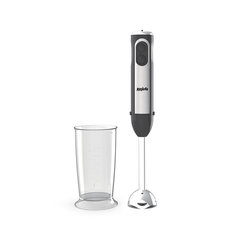 HB818B1 Hand Blender with 600ml Beaker - Powerful 500W - 2 Speed and Turbo Settings - Food Grade 304 Stainless Steel Blades - Ergonomic Stick Handle - BPA Free