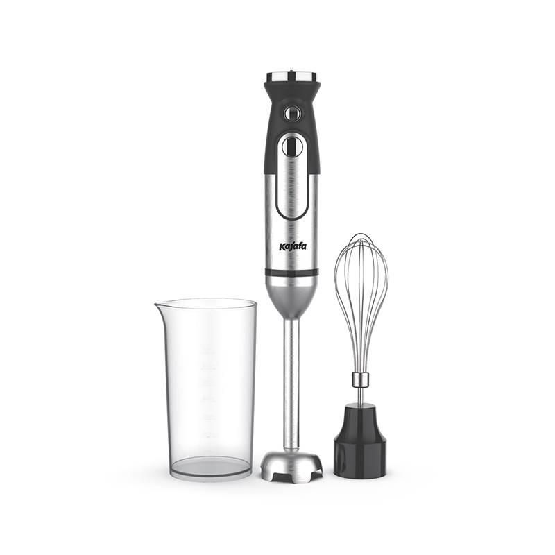 HB835BC Hand Blender, 3-in-1 Hand Blender Set, 1000W Ergonomic Immersion Blender, Stainless Steel Blender with Turbo Button and 2 Blades, 600ml Beaker, Egg Whisk, Dishwasher Safe, BPA-Free, Black