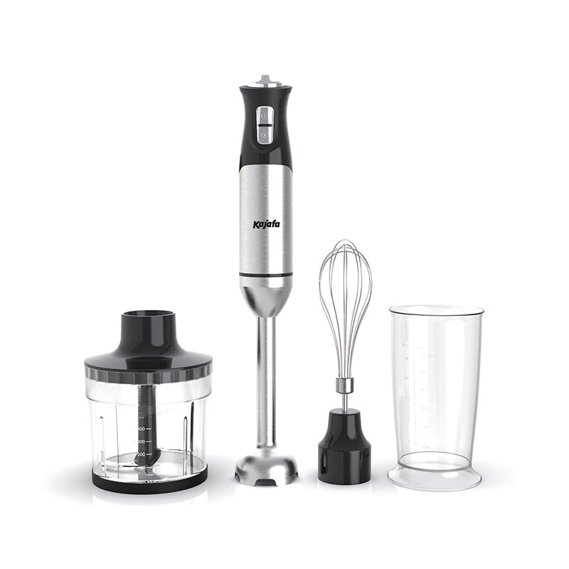 Can a hand blender be used directly in a pot or bowl?