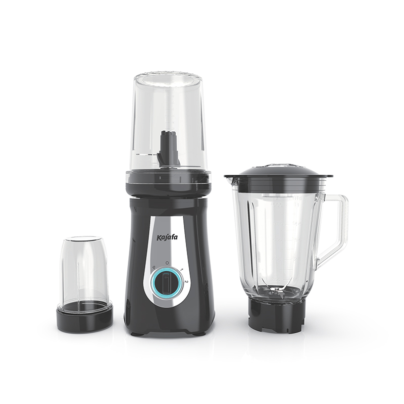 BL-358ABE-G Blender Smoothie Maker, 3 in 1 High Speed Blender with 1.0L Glass Jug, Multifunctional Food Processor & Grinder for Frozen Fruits, Vegetables and Coffee Beans